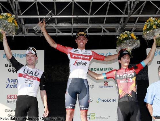 Thibau Nys gana el GP Kanton Aargau, Pello Bilbao tercero