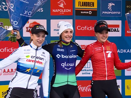 Lucinda Brand firma su tercera victoria consecutiva en el Flandriencross de Hamme y consolida su liderato en el X2O Trofee de ciclocross Lucinda Brand firma su tercera victoria consecutiva en el Flandriencross de Hamme y consolida su liderato en el X2O Trofee de ciclocross