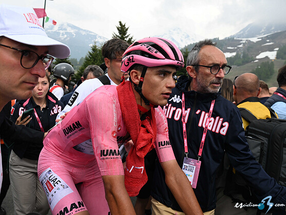 Giro de Italia: Isaac del Toro: "Esta es la parte cruel del ciclismo" Giro de Italia: Isaac del Toro: "Esta es la parte cruel del ciclismo"