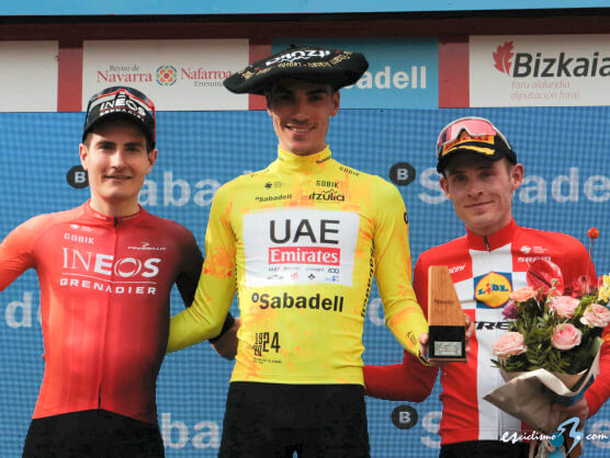 Juan Ayuso se hace con la Itzulia-Vuelta al País Vasco, Carlos Rodríguez gana la última etapa Juan Ayuso se hace con la Itzulia-Vuelta al País Vasco, Carlos Rodríguez gana la última etapa