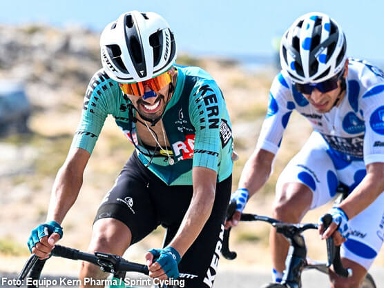 Vuelta a Espa�a: Iv�n Ramiro Sosa, cuarto en La Pandera: "He dado todo lo que ten�a"
