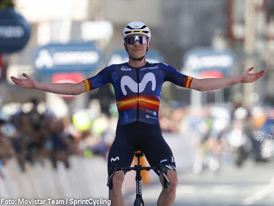 Iván Romeo vuela camino de Padrón, Pinarello hereda el amarillo de O Gran Camiño Iván Romeo vuela camino de Padrón, Pinarello hereda el amarillo de O Gran Camiño