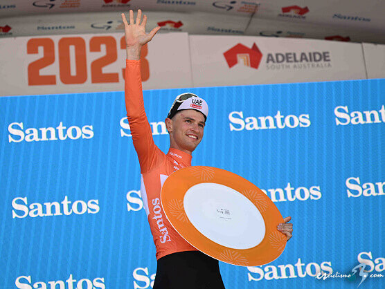 Jay Vine se adjudica el Tour Down Under, Simon Yates gana la ltima etapa