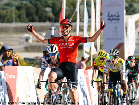 Jenthe Biermans consigue la victoria en la primera Muscat Classic Jenthe Biermans consigue la victoria en la primera Muscat Classic