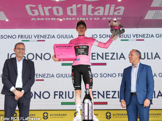Giro de Italia: Jonas Vingegaard quiere ver a Piganzoli con la maglia de mejor joven Giro de Italia: Jonas Vingegaard quiere ver a Piganzoli con la maglia de mejor joven