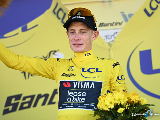 Tour de Francia: Jonas Vingegaard: "Es formidable volver a vestirme de amarillo" Tour de Francia: Jonas Vingegaard: "Es formidable volver a vestirme de amarillo"