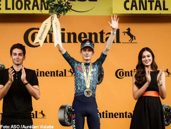 Tour de Francia: Jonas Vingegaard puede con Tadej Pogacar en Le Lioran Tour de Francia: Jonas Vingegaard puede con Tadej Pogacar en Le Lioran