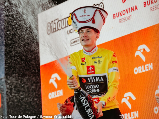 Jonas Vingegaard hace suyo el Tour de Polonia, Olav Kooij gana el último sprint Jonas Vingegaard hace suyo el Tour de Polonia, Olav Kooij gana el último sprint