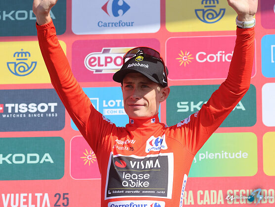 Jonas Vingegaard se apunta al libro de oro en la Vuelta a España del caos Jonas Vingegaard se apunta al libro de oro en la Vuelta a España del caos