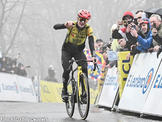 Jonas Vingegaard golpea primero en Uchon y asalta el liderato de la Par�s-Niza