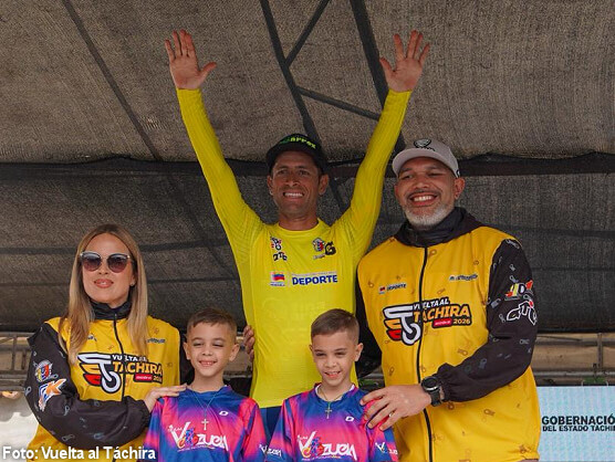 Jorge Abreu conquista la Vuelta al T�chira 2026 tras una vibrante �ltima etapa en San Crist�bal