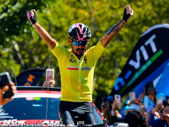Vuelta al Tchira: Jos Alarcn es el vencedor final, Manuel Medina gana la ltima etapa