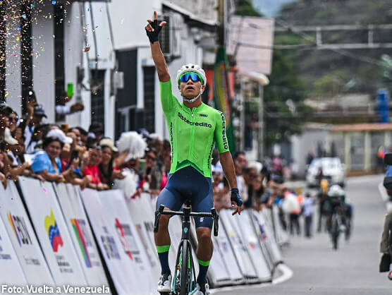 José Misael Urián gana en Carache y se viste de líder de la Vuelta a Venezuela 2026 José Misael Urián gana en Carache y se viste de líder de la Vuelta a Venezuela 2026