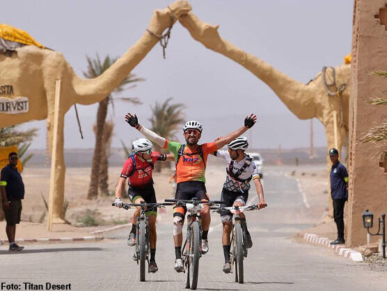 Montaa, desnivel, dunas y largas rodadas en el desafo de la Titan Desert Marruecos 2024