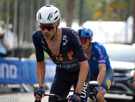 Juan Ayuso encabeza la lista de Espa�a para el Campeonato de Europa de ciclismo de Liubliana