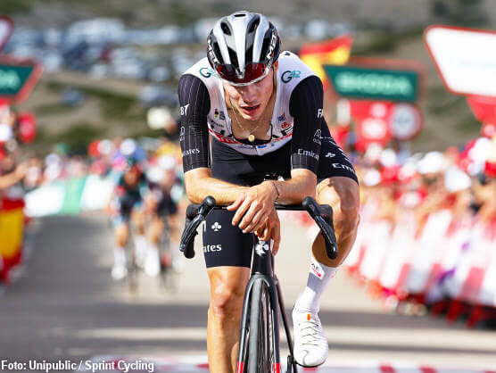 Vuelta a España: Juan Ayuso, con contusiones con heridas superficiales Vuelta a España: Juan Ayuso, con contusiones con heridas superficiales