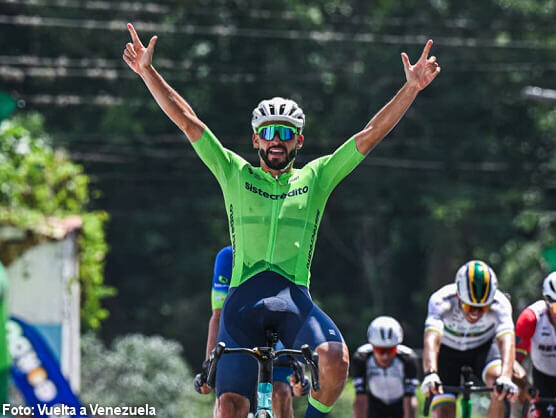 Juan Diego Hoyos gana en Pampán y Jeferson Ruiz se viste de líder de la Vuelta a Venezuela 2026 Juan Diego Hoyos gana en Pampán y Jeferson Ruiz se viste de líder de la Vuelta a Venezuela 2026