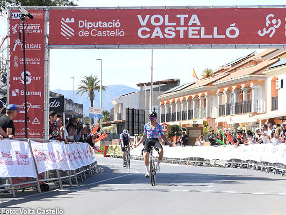 Jules Catil gana la segunda etapa de la Volta Castell� y Seff Van Kerckhove mantiene el liderato