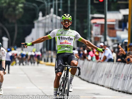 Leangel Linarez se impone en la quinta etapa de la Vuelta a Venezuela