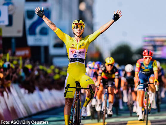 Lorena Wiebes repite en Ginebra y refuerza el maillot amarillo en el Tour de Francia Femenino Lorena Wiebes repite en Ginebra y refuerza el maillot amarillo en el Tour de Francia Femenino