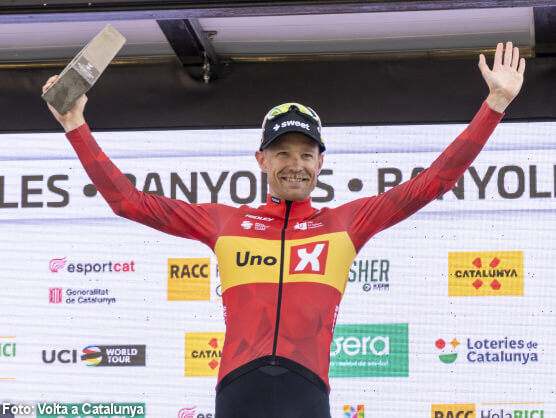 Magnus Cort se impone en Banyoles, Dorian Godon conserva el liderato en la Volta a Catalunya