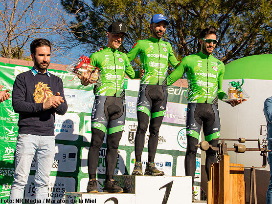 Marcos Garca y Mara Murillo ganan la Maratn de la Miel de Fuenlabrada de los Montes