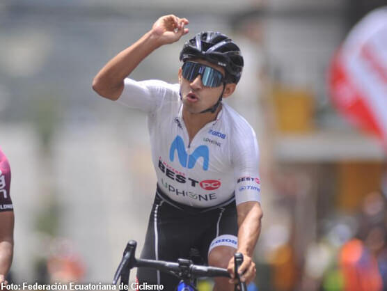 El colombiano Marco Tulio Suesca, apartado del Movistar-Best PC tras dar positivo en EPO
