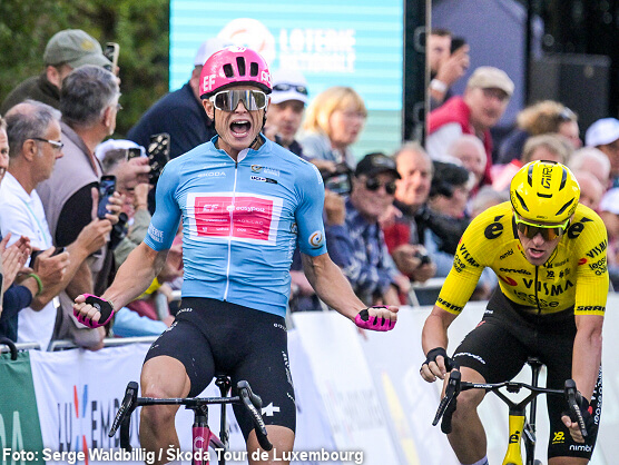 Marijn van den Berg gana la 2� etapa y arrebata el liderato a Van der Poel en el Tour de Luxemburgo