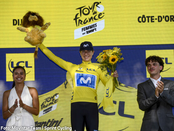 Marlen Reusser vuela en Dijon y se enfunda el maillot amarillo del Tour de Francia Femenino