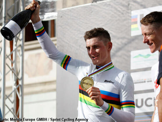 Matej Mohoric se proclama campen del mundo de gravel, Alejandro Valverde cuarto