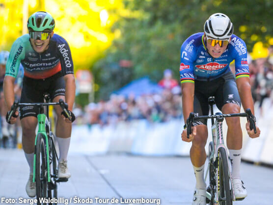 Mathieu van der Poel gana la primera etapa y se viste de líder del Tour de Luxemburgo Mathieu van der Poel gana la primera etapa y se viste de líder del Tour de Luxemburgo
