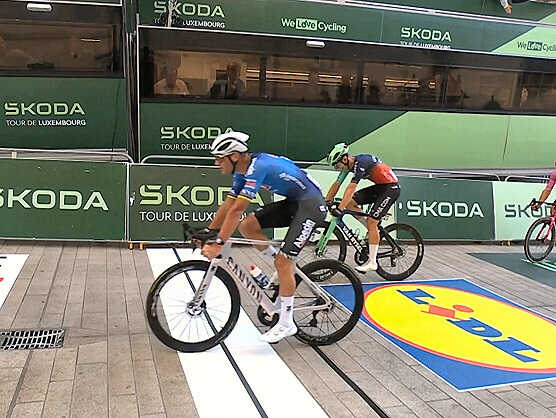 Mathieu van der Poel gana la primera etapa y se viste de líder del Tour de Luxemburgo Mathieu van der Poel gana la primera etapa y se viste de líder del Tour de Luxemburgo