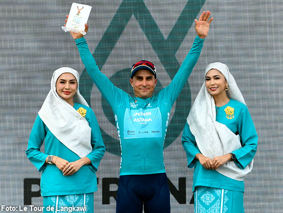 Matteo Malucelli gana un ajustado sprint en Kampar y se viste de l�der del Tour de Langkawi