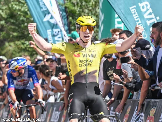 Matthew Brennan firma el doblete del Visma en el Alto del Castillo y lidera la Vuelta a Burgos Matthew Brennan firma el doblete del Visma en el Alto del Castillo y lidera la Vuelta a Burgos