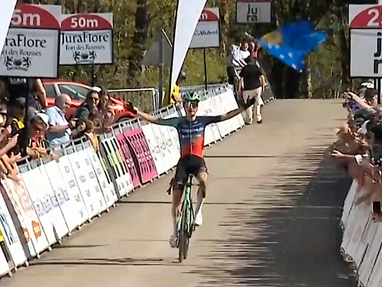 Matthew Riccitello conquista el Tour del Jura con un ataque decisivo en Mont Poupet