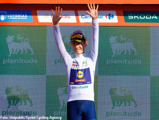 Vuelta a España: Mattias Skjelmose: "Espero no petar mañana" Vuelta a España: Mattias Skjelmose: "Espero no petar mañana"