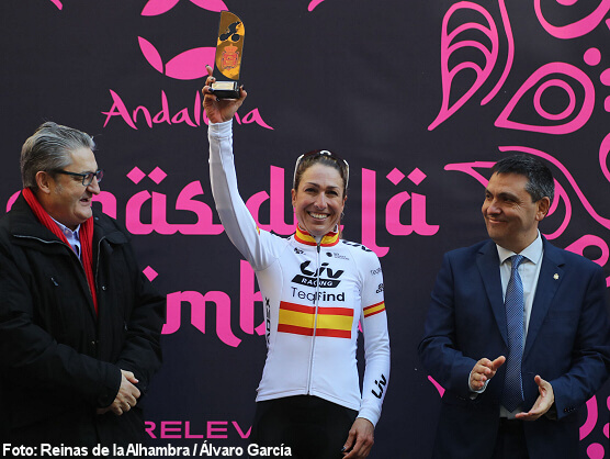 Reinas de la Alhambra: Mavi Garca se impone en una gran maana de ciclismo 