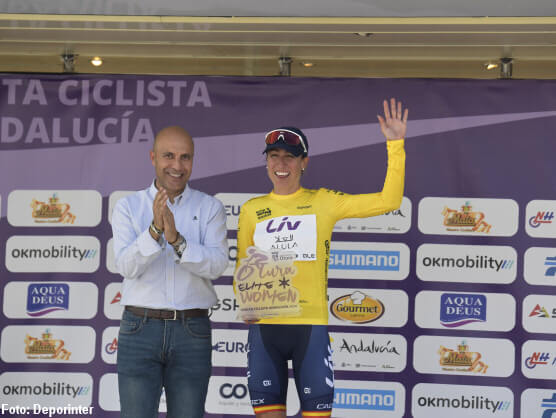 Mavi García lidera la Vuelta a Andalucía Femenina tras ganar en Otura Mavi García lidera la Vuelta a Andalucía Femenina tras ganar en Otura