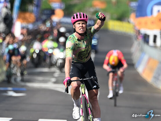 Giro de Italia: Michael Valgren remata la escapada en Andalo, Jonas Vingegaard mantiene el liderato Giro de Italia: Michael Valgren remata la escapada en Andalo, Jonas Vingegaard mantiene el liderato