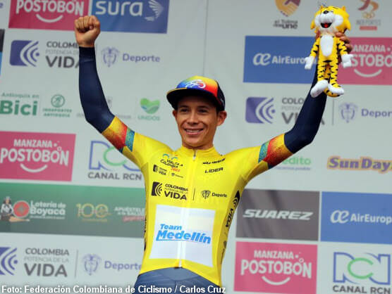 Miguel ngel Lpez se adjudica la Vuelta a Colombia ganando tambin la ltima etapa