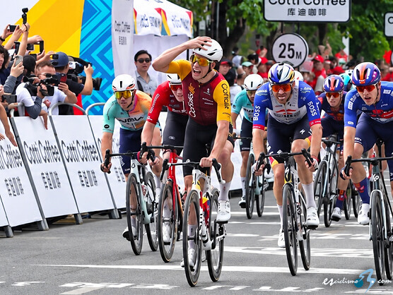 Tour de Guangxi: Milan Fretin se impone en Bama y Frits Biesterbos releva a Magnier en el liderato Tour de Guangxi: Milan Fretin se impone en Bama y Frits Biesterbos releva a Magnier en el liderato