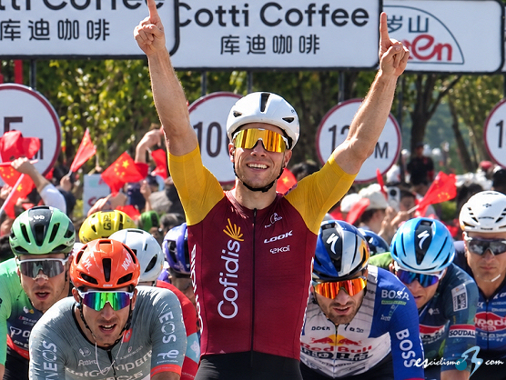 Milan Fretin se impone en la quinta etapa y Magnier conserva el liderato del Tour de Guangxi
