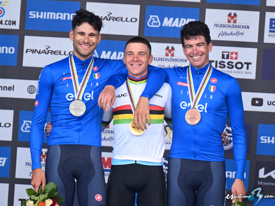 Mundial de Zúrich: Remco Evenepoel revalida su título de campeón del Mundo de contrarreloj Mundial de Zúrich: Remco Evenepoel revalida su título de campeón del Mundo de contrarreloj