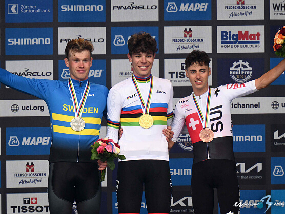 Iván Romeo se proclama campeón del mundo sub-23 de contrarreloj en Zúrich Iván Romeo se proclama campeón del mundo sub-23 de contrarreloj en Zúrich