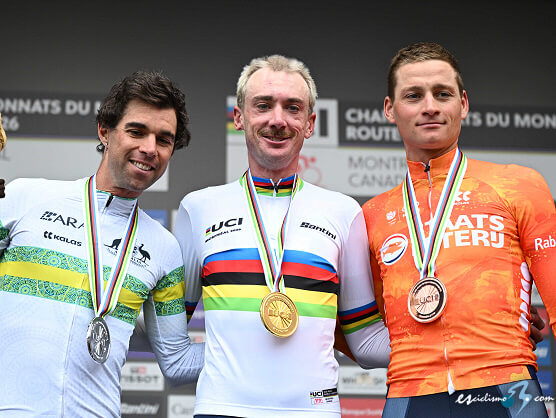 Brandon McNulty triunfa en solitario en el Mundial de ciclismo de Montreal 2026