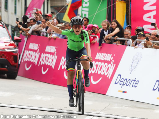 Natalia Garzón triunfa en Santuario y entra en la historia de la Vuelta a Colombia Femenina Natalia Garzón triunfa en Santuario y entra en la historia de la Vuelta a Colombia Femenina