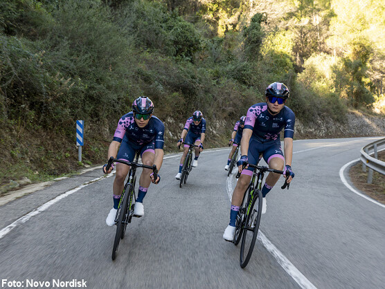El equipo Novo Nordisk asciende a tres jóvenes promesas a su equipo profesional El equipo Novo Nordisk asciende a tres jóvenes promesas a su equipo profesional