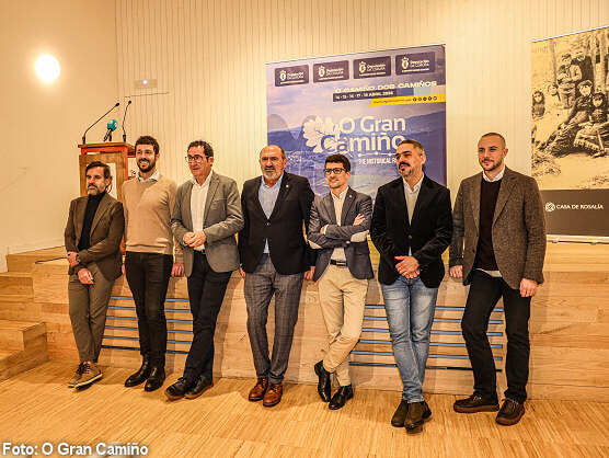 La etapa coru�esa de O Gran Cami�o unir� Carballo y Padr�n el 16 de abril