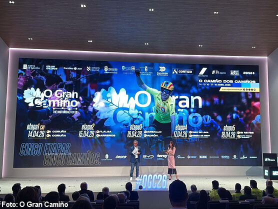 O Gran Camiño presenta el recorrido de su quinta edición con 5 etapas de nivel por toda Galicia O Gran Camiño presenta el recorrido de su quinta edición con 5 etapas de nivel por toda Galicia