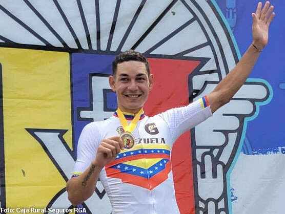 Orluis Aular, el trotamundos venezolano que soaba con ser ciclista profesional